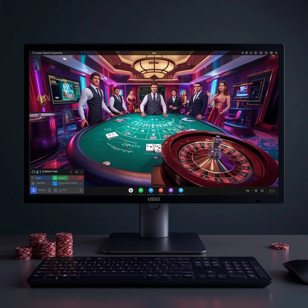 juego de Baccarat en línea MEEXBET CASINO