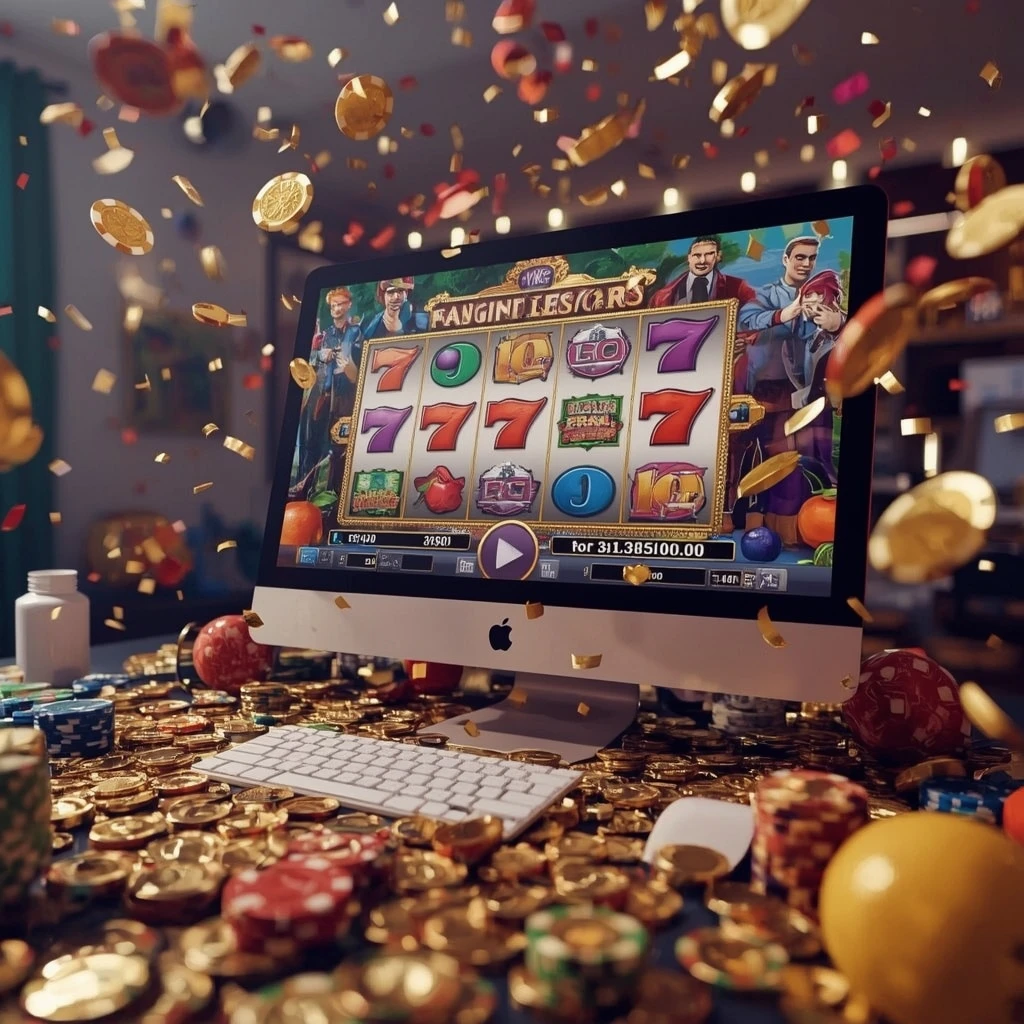 Máquinas tragamonedas en la pantalla Meexbet Casino